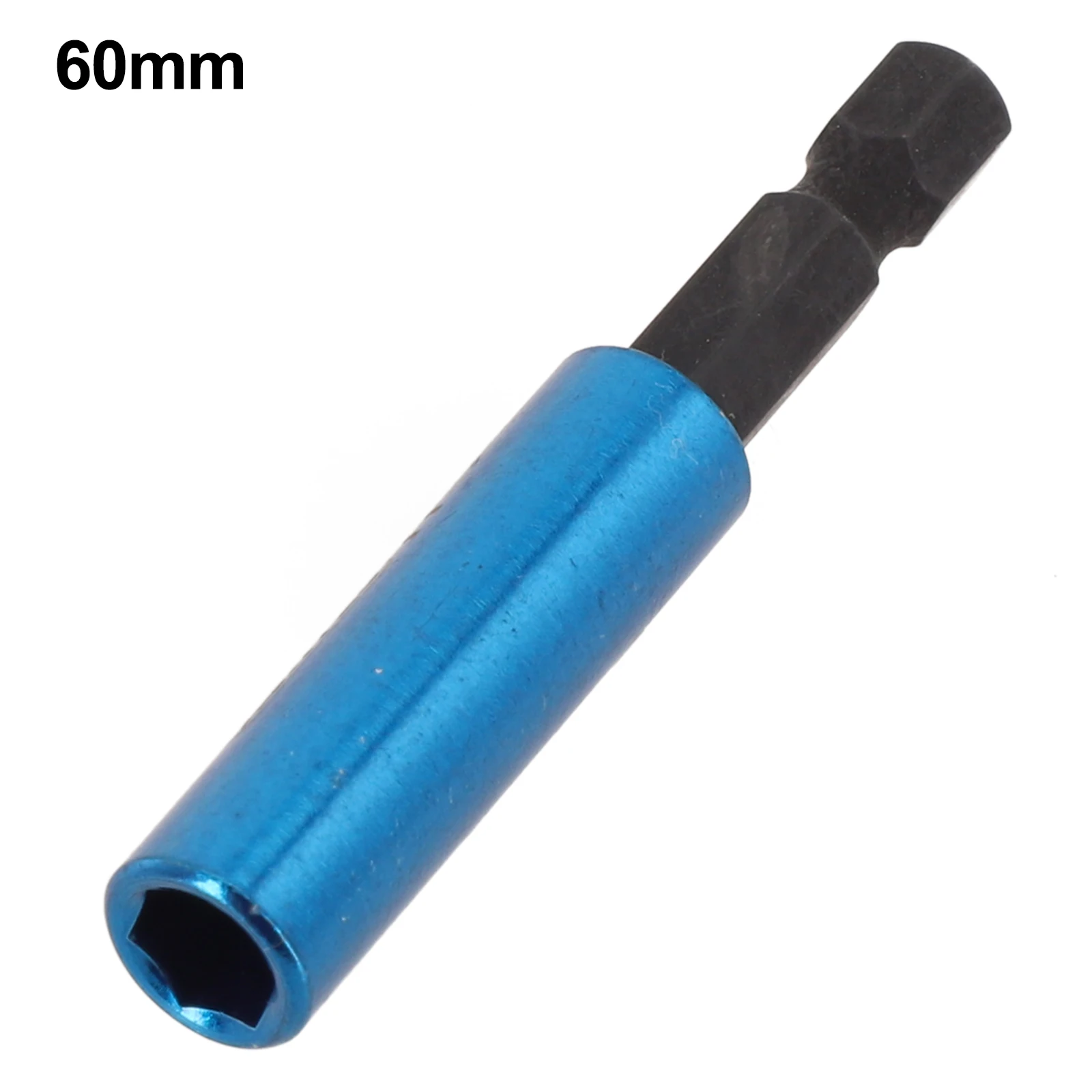 Bit Extension Rod 1/4 Inch Shank Pneumatic Air Batch Securely Hold Bits Superior Access For Hard-to-reach Fasteners 100mm Length