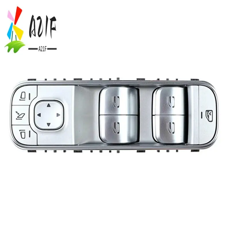 

A21F-для Mercedes Benz GLS GLE W167 2019 2020 2021, переключатель стеклоподъемника, электрический переключатель стеклоподъемника 1679054501 A1679054501