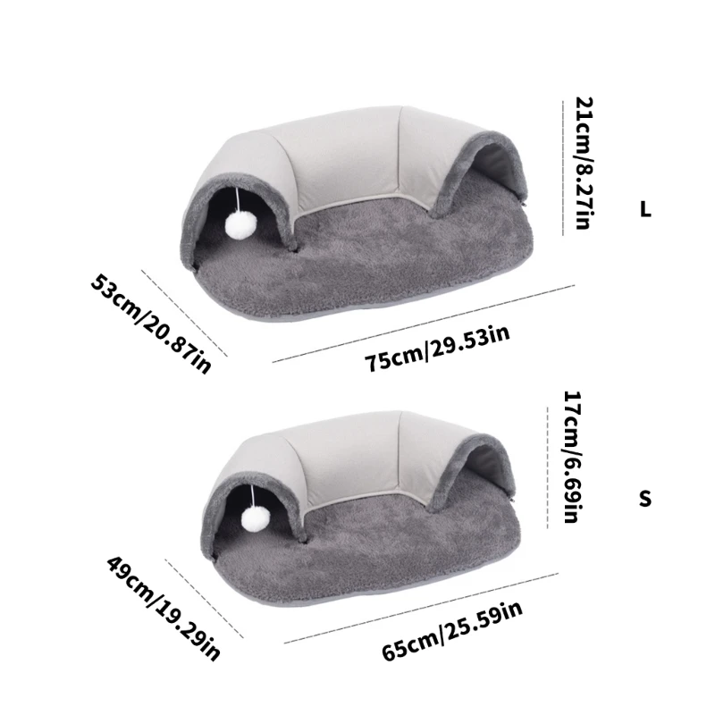 Tunnel per gatti in espansione spaziale Giocattolo interattivo per tunnel per gatti Tunnel per gatti divertente Fornisce