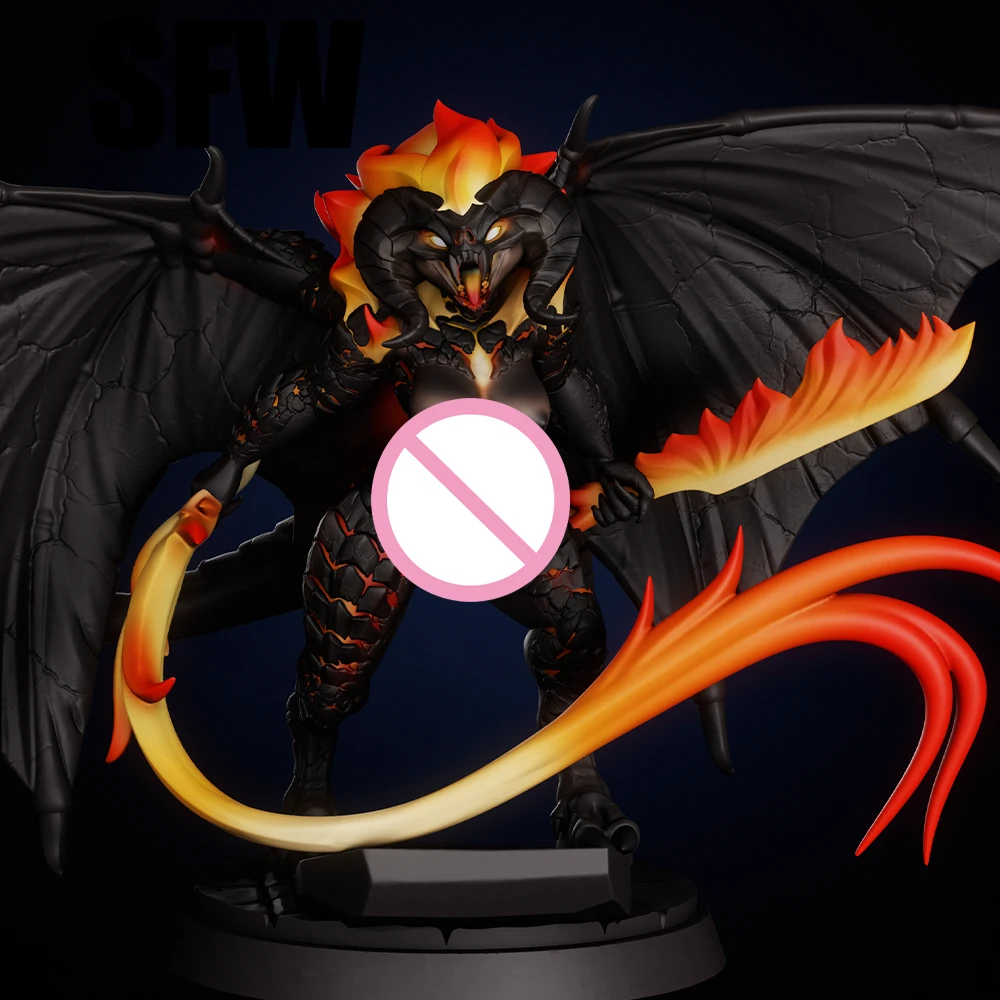 

1/24 NSFW Belle Balrog сексуальные Balrogs модель из смолы, фигурка игрушки, ремесло в разобранном виде, миниатюрная уменьшающая статуя, неокрашенный комплект