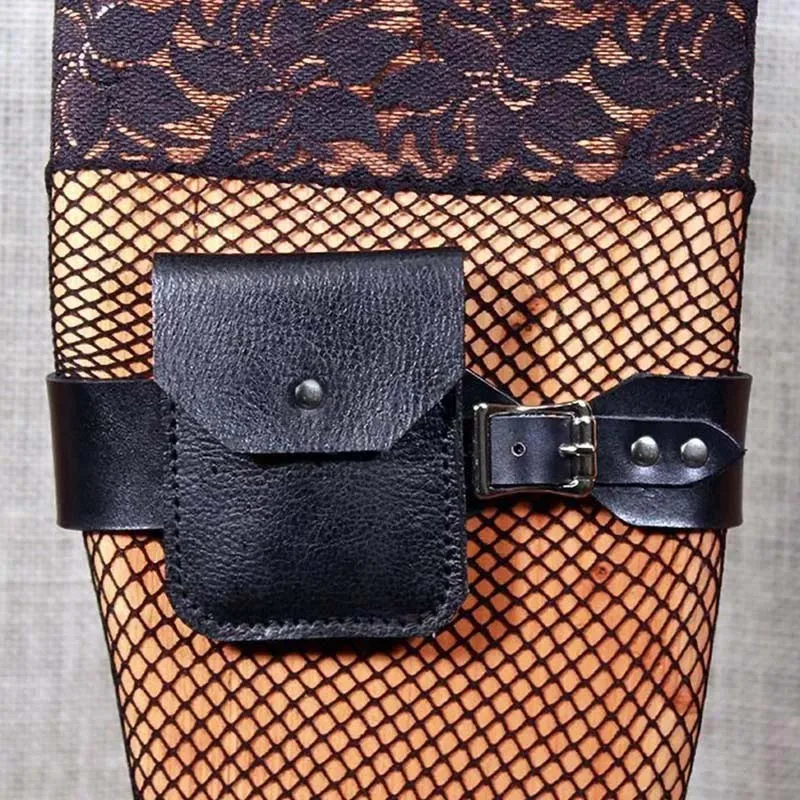 

Medieval Viking Drop Leg Hidden Bag Women Bank Card Pouch Steampunk Gothic Garter Wallet Money Holster Pocket Cosplay Accessory