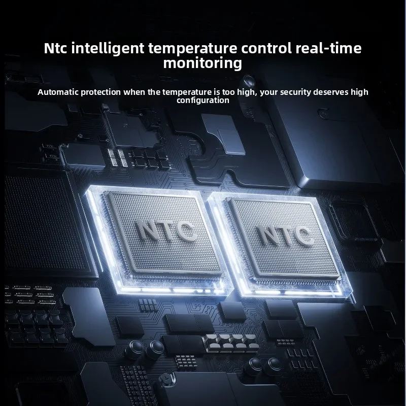 

20000mAh high-power 100W fast charging power bank with built-in cable, fast charging mobile power bank