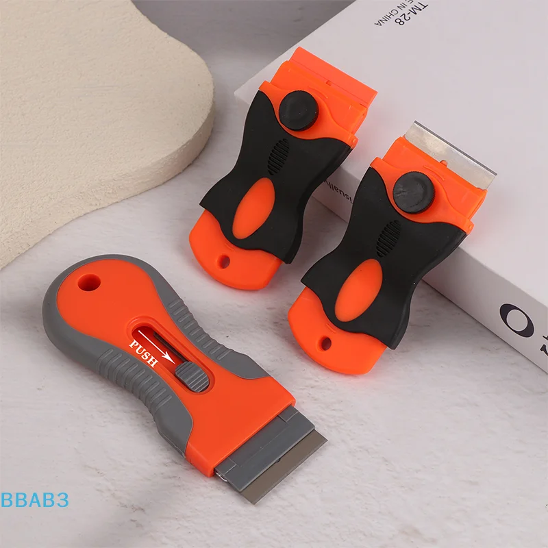 

【B】Nail Art Stamping Steel Plate Scraper Pattern Clearer Removable Cleaning Shovel Glue Stickers Tools For Nail Art Accessories