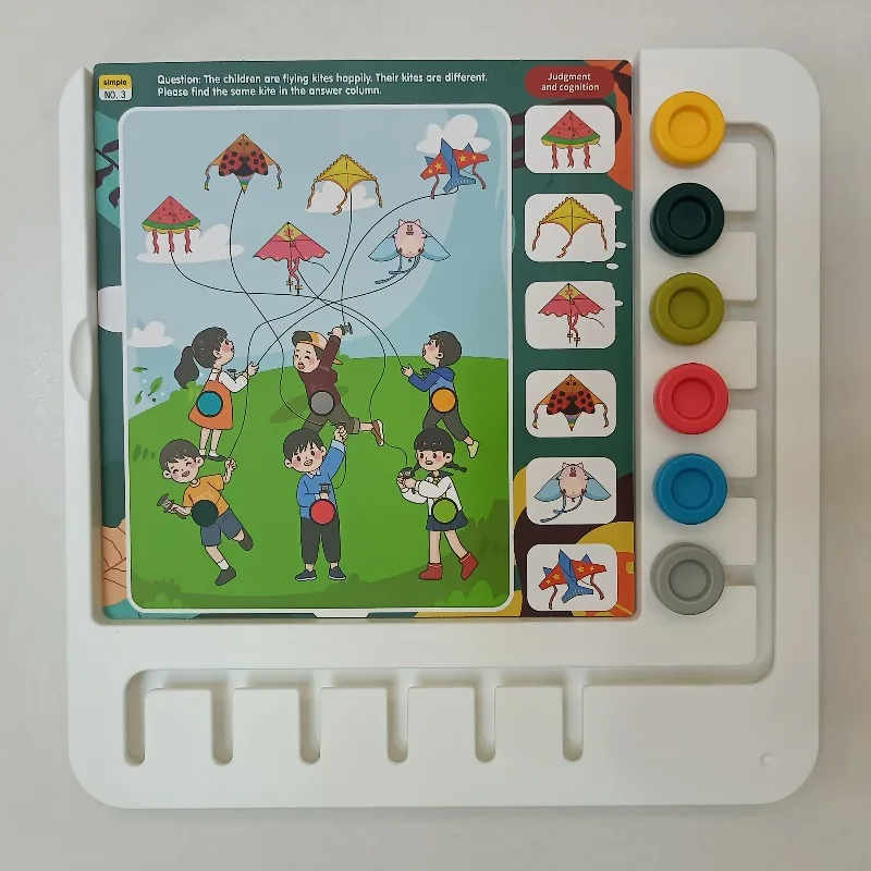 

Children Logic Thinking Game Board 60 Questions/Discipline Learning Toy Christmas Gift Thanksgiving Present Kids' Outdoor Play