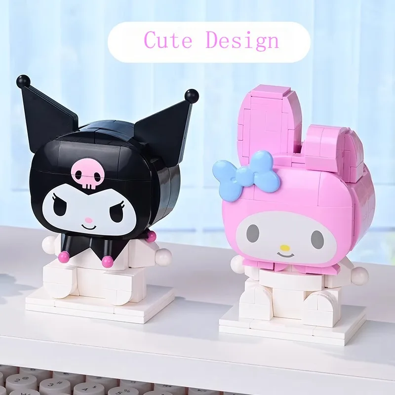 

Cute Sanrio Hello Kitty Cartoon Model Anime Aciton Figure Q Figural Toys Anime Merchandise Doll Children Birthday Christmas Gift