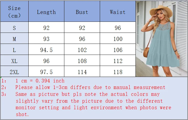 Women’s Lace Hollow Summer Dress