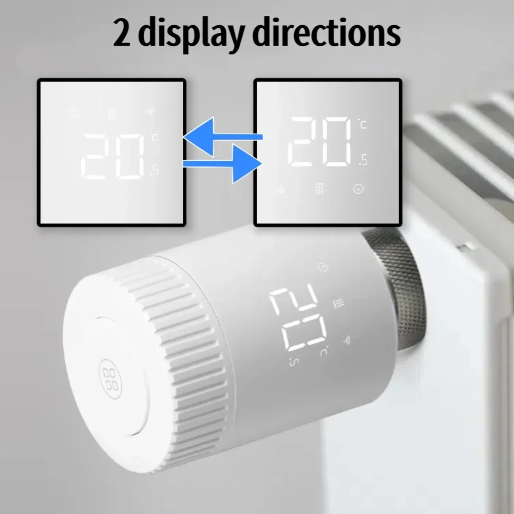 ل تويا ل زيجبي واي فاي الذكية TRV صمام التحكم في درجة الحرارة التحكم عن بعد تحسين المنزل أجزاء الأجهزة للمنزل #4