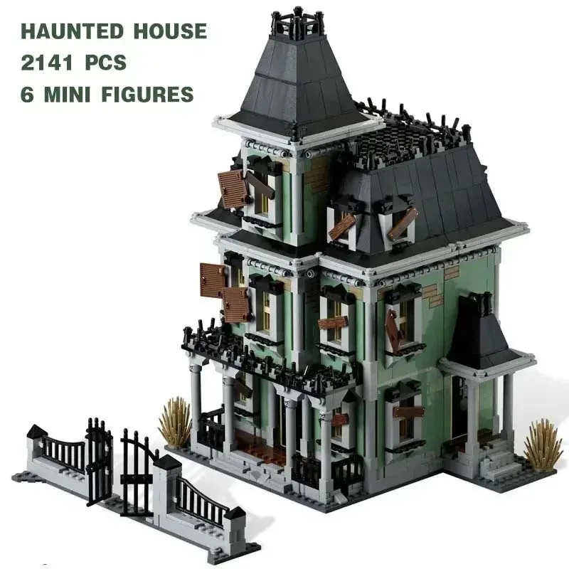 Monster Fighter Movie Series Haunted House Compatible 10228 Building Blocks Bricks Birthday Christmas Toy GiftIN STOCK 16007