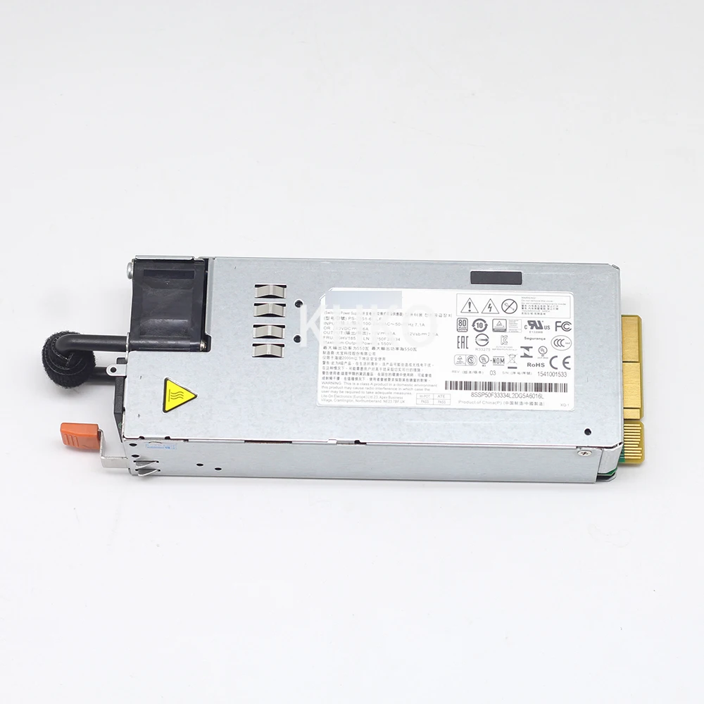 

550 Вт PS-2551-6L-LF 00HV185 100-240 В переключатель питания для Lenovo RD350X RD450 RD450X RD550 RD650 TD350 переключатель питания для сервера