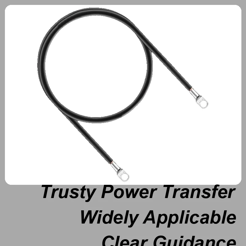 

Battery Wire RV Battery Cables Parts Cord Connectors Accessories Replacement Connection For Motorcycle Golf Marine Trucks