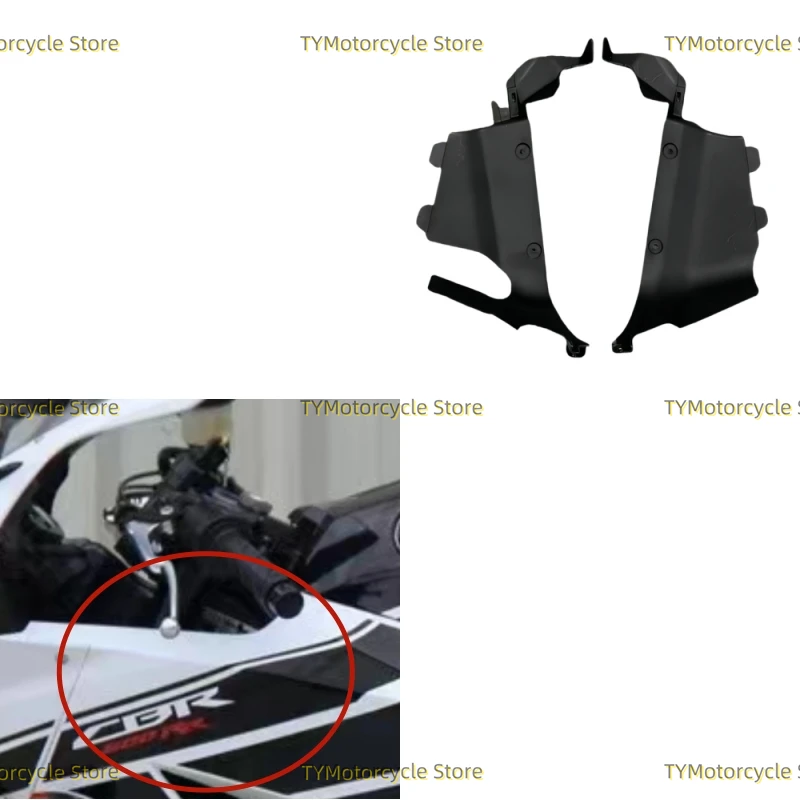 

Motorcycle Accessories Panel Internal Part ABS Plastic Side Middle Inner Fairing Fit For Honda CBR600RR CBR600 RR F5 2013-2019