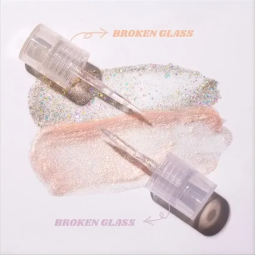 Flortte السائل عينيه لامع بريق تمييز العين ماكياج التجميل الترتر تألق سطع الكذب دودة القز نادر الجمال الإناث #2