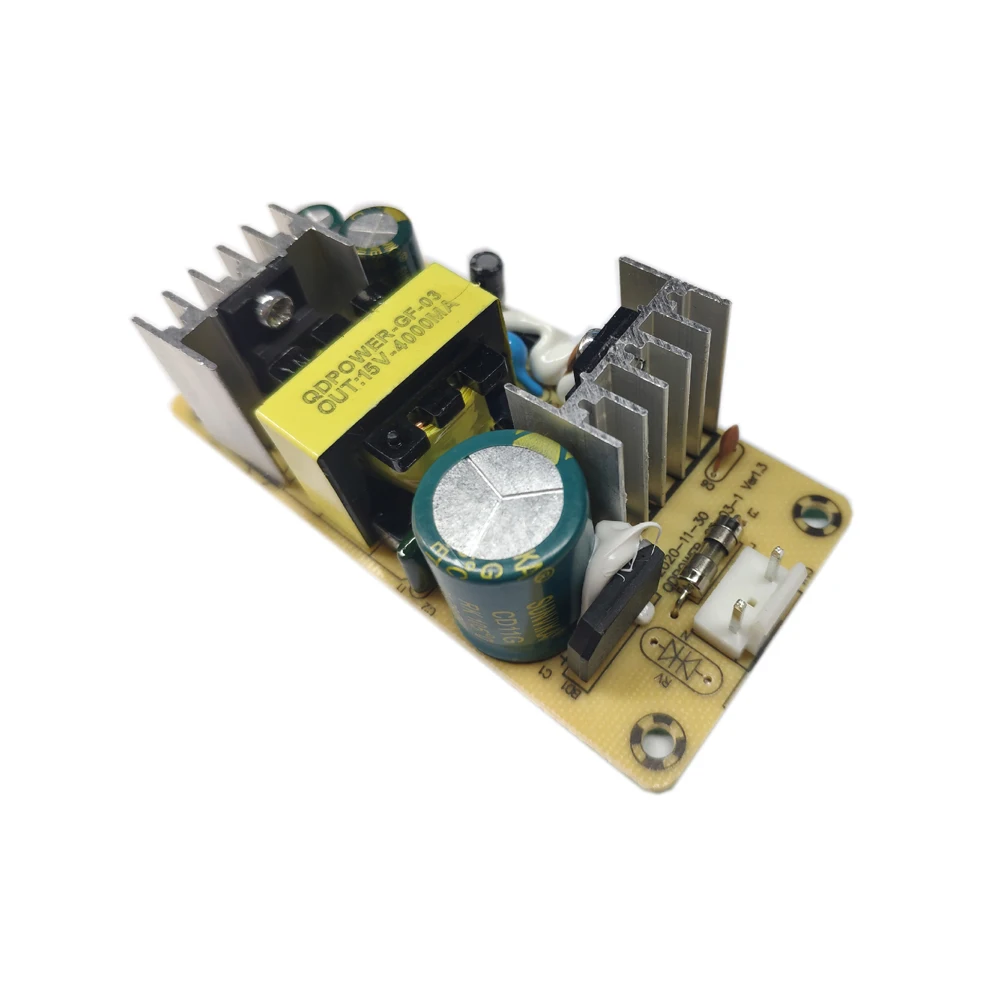 Switching Power Supply Board AC-DC Convertor 15V 4A Power Supply Module60W Power Module Raw Board 87% Conversion Efficiency