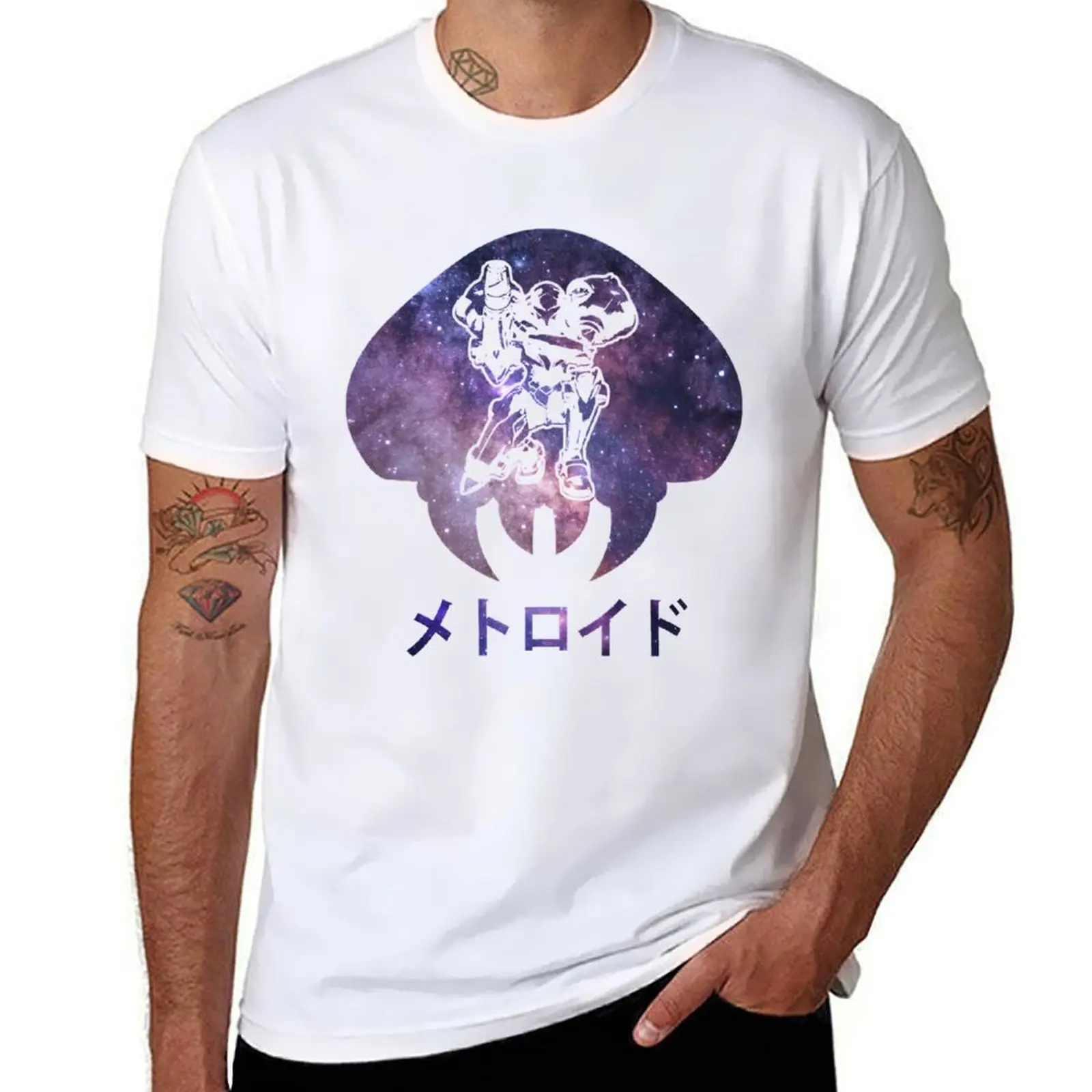 

Gift For Men Space Samus T-shirt customizeds customs quick drying plus size tops mens graphic t-shirts hip hop