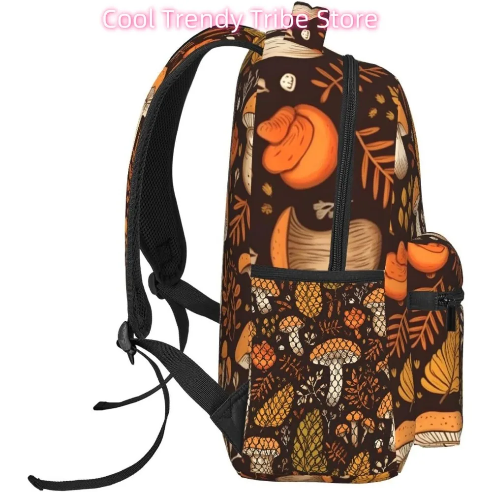 laptoptas terug naar school Zomer Paddestoelen Lichtgewicht laptoprugzak Lichtgewicht Multifunctioneel Reizen Casual Dagrugzak Unisex Col