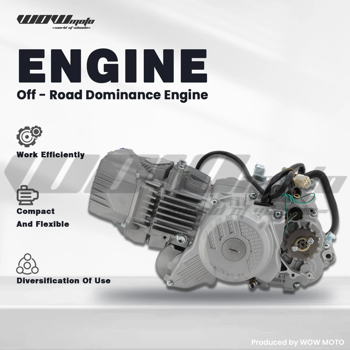 

Mini Moto 190cc Engine Assembly For ATV & Mini Bike | High Performance Complete Motor | Motorcycle Engine Parts