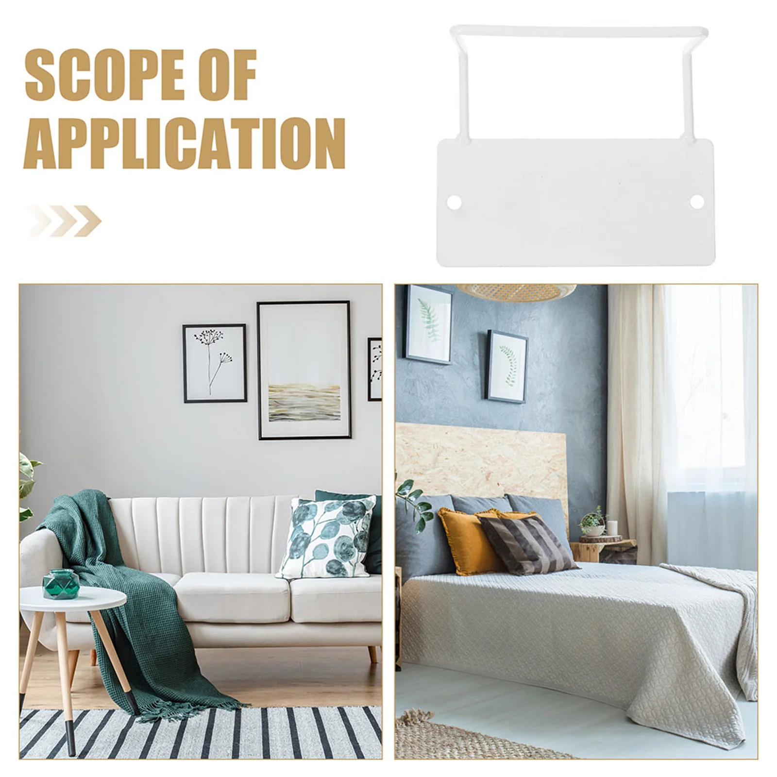 2 قطعة قضبان تثبيت المرتبة مثبتات معدنية تمنع الانزلاق إطار سرير قابل للتعديل حامل مرتبة مرفق لإطار السرير