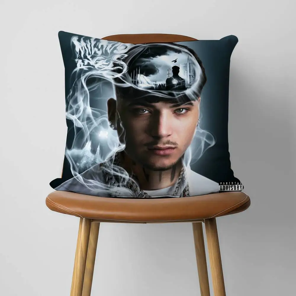 Rapper S-Shiva Milano Angels  Pillow Case Decor Protective Covers Comfortable soft for Sofa Living Room Home office
