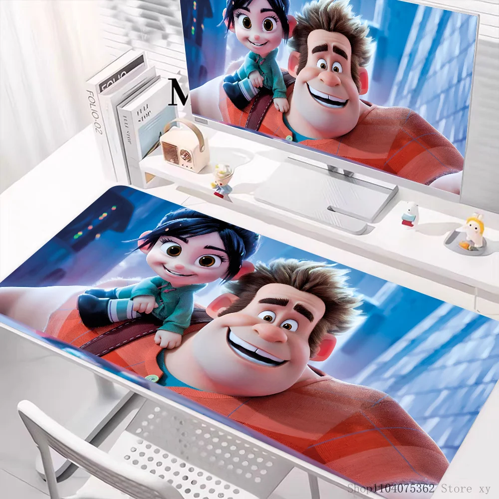 MINISO Disney R-Ralph Breaks The Internet Mousepad Large Keyboard Desk Mat Gaming Mouse Pad LockEdge Non-slip Mat
