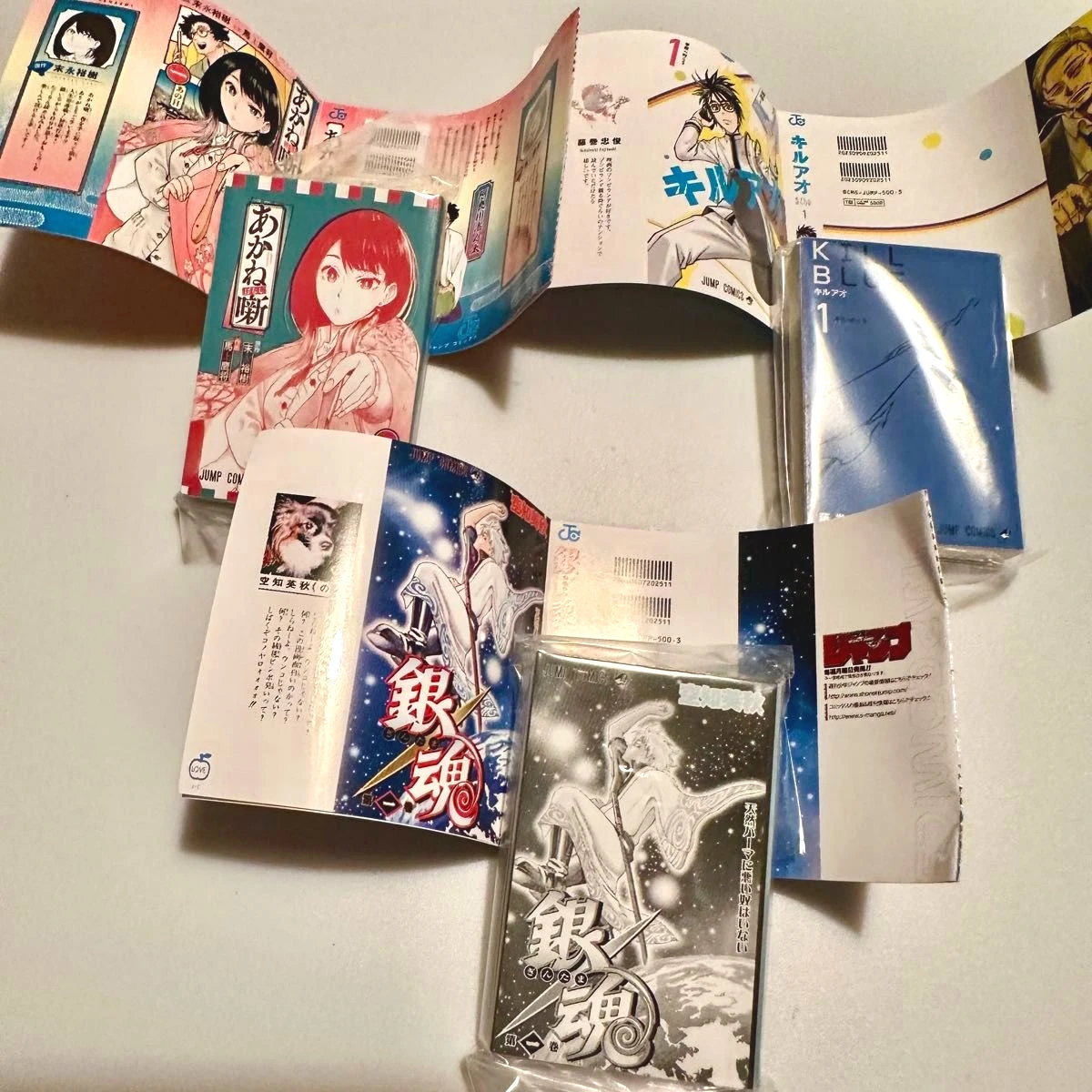 Original capsule toys cute Mamegasha Book "Weekly Shonen Jump Jump Comics Collection" 03 anime manga miniature readable figures view 6