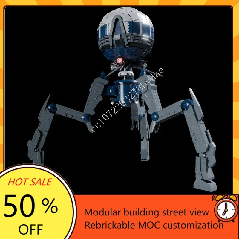 

3191PCS Octuptarra Tri-Droid-Minifig Scale Space War Military MOC SpaceShip Battle Model Custom Puzzle DIY Assembly Model Gift