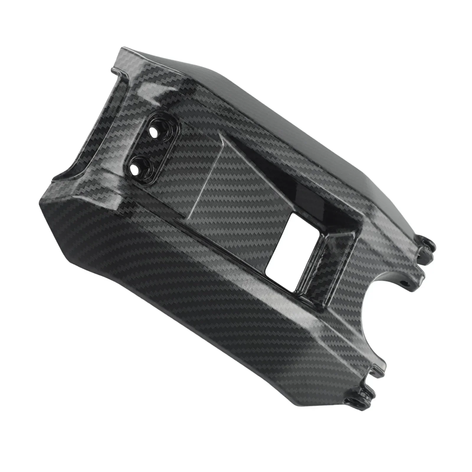 غطاء بطارية قطع غيار السيارات مقاوم للماء من ألياف الكربون تبدو مباشرة بديل أداة بلاستيكية مقاومة للغبار تأثير جيد مفيد