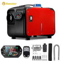 Sunster 8KW 12V  Diesel Air Heater All in One Car Parking diesel with LCD&Remote For RV Motorhome Caravan Recreation vehicle