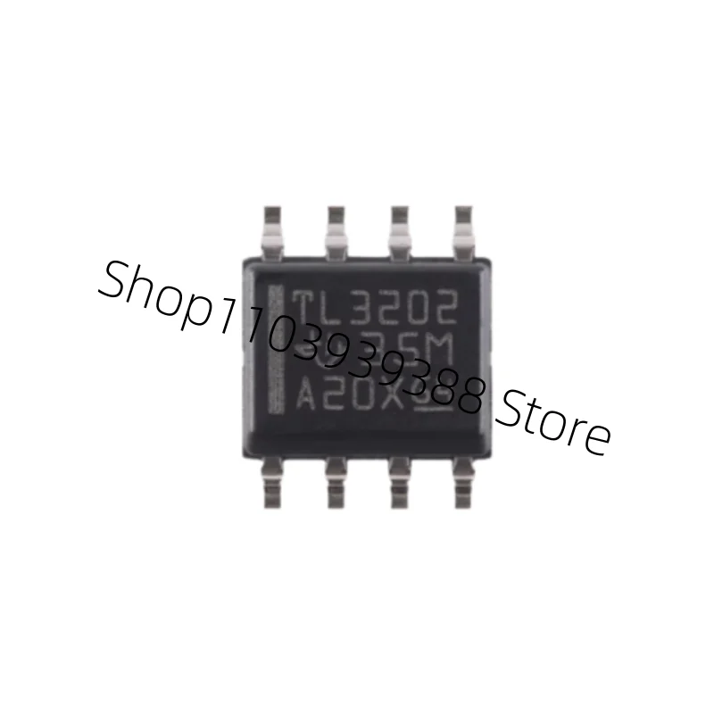 10Pcs New Original  TLV3202AIDR TLV3202 Comparator General Purpose Push-Pull 8-SOIC