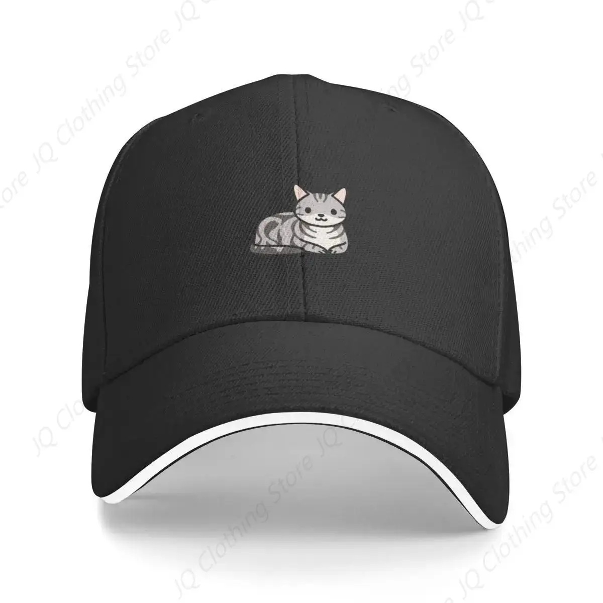 Gorra de béisbol American Shorthair Cat para hombre y mujer, gorro de Golf, novedad