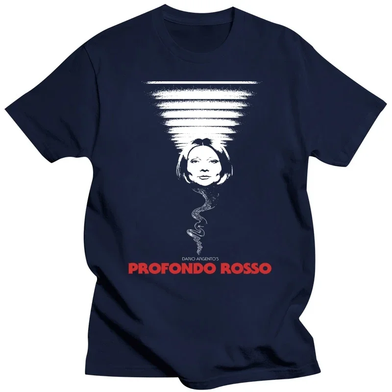 Profondo Rosso Deep Red Dario Argento Classic horro Movie Poster Style t-Shirt  men clothing   oversized t shirt