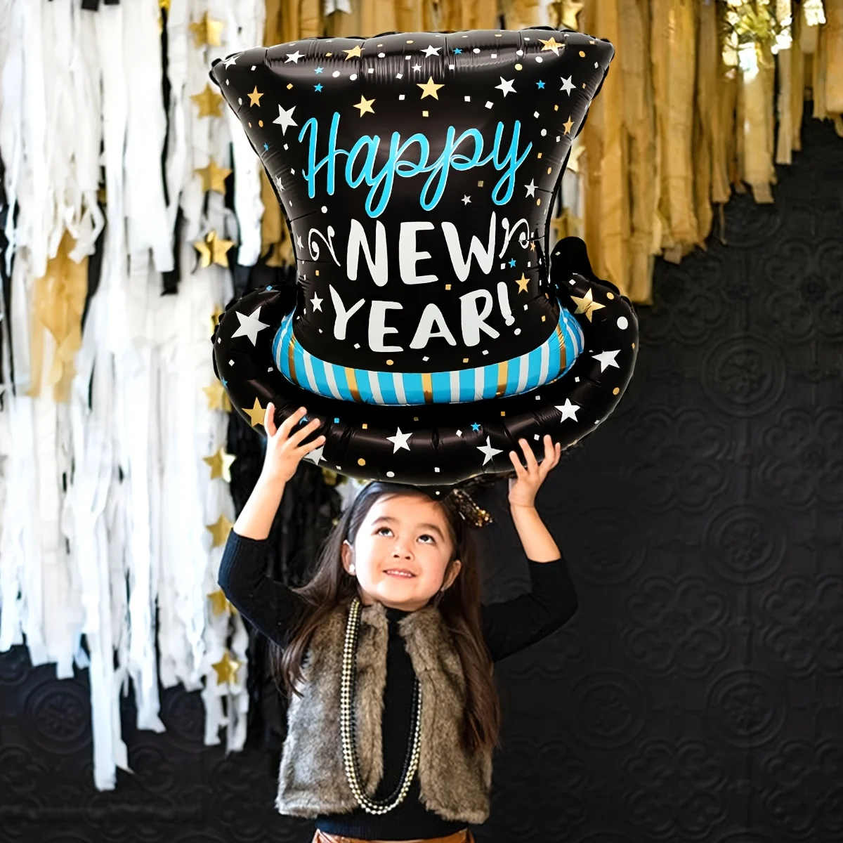 1/2 قطعة بالونات سنة جديدة سعيدة مرحبًا بكم في العام الجديد 2026 زينة حفلات الزفاف وأعياد الميلاد والعائلة