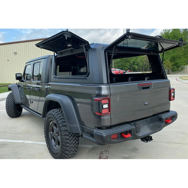 High‑Quality 4×4 Aluminum Pickup Hardtop Canopy, Easy‑Install Truck‑Bed Protector Compatible With Common Pick‑up Versions