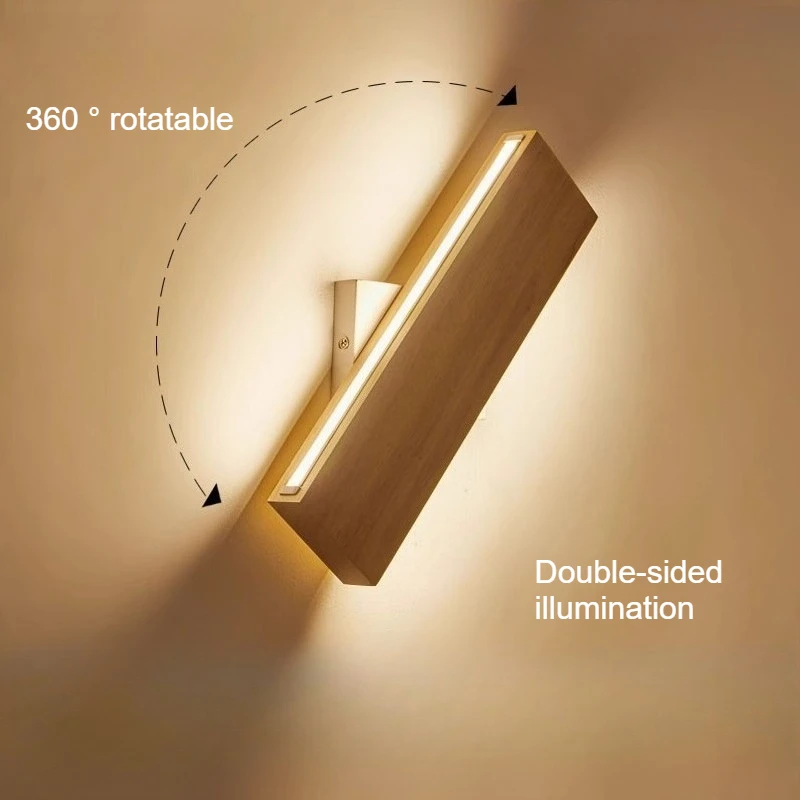 japanese-style-solid-wood-wall-lights-bedroom-bedside-square-led-log-wall-lamp-corridor-stairwell-rotatable-reading-wall-lamps