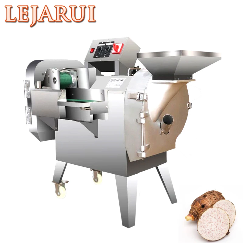 

Commercial Fruit Vegetable Cutting Machine Double Head Parsley Lettuce Carrot Cucumber Potato Slicing Onion Cutter