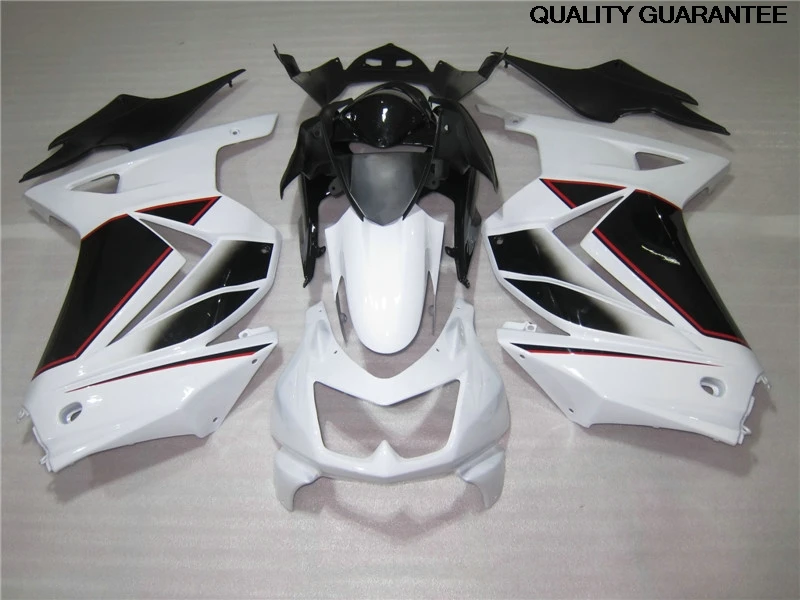 injection Fairings for Kawasaki zx250r 08-14 EX 250 2008 2010 2012 2014 ZX 250R Ninja white black body fairing parts