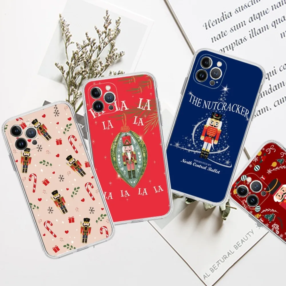 Nutcracker Phone Case For IPhone 16 15 8 7 6 6S Plus X SE XR XS 14 11 12 13 Mini Pro Max Mobile Case
