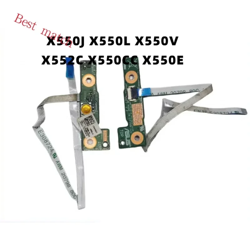 Для ASUS X550J X550L X550V X552C X550CC X550E Y581C кнопка включения питания панель с кабелем 100% протестирована Быстрая доставка