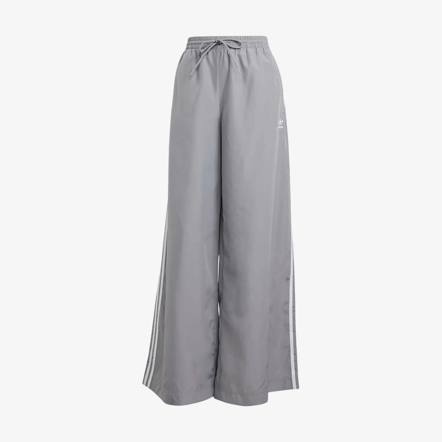 أديداس أصلية 2025 بنطال نسائي فضفاض واسع الساق بثلاثة خطوط منسوج JD3389 #4