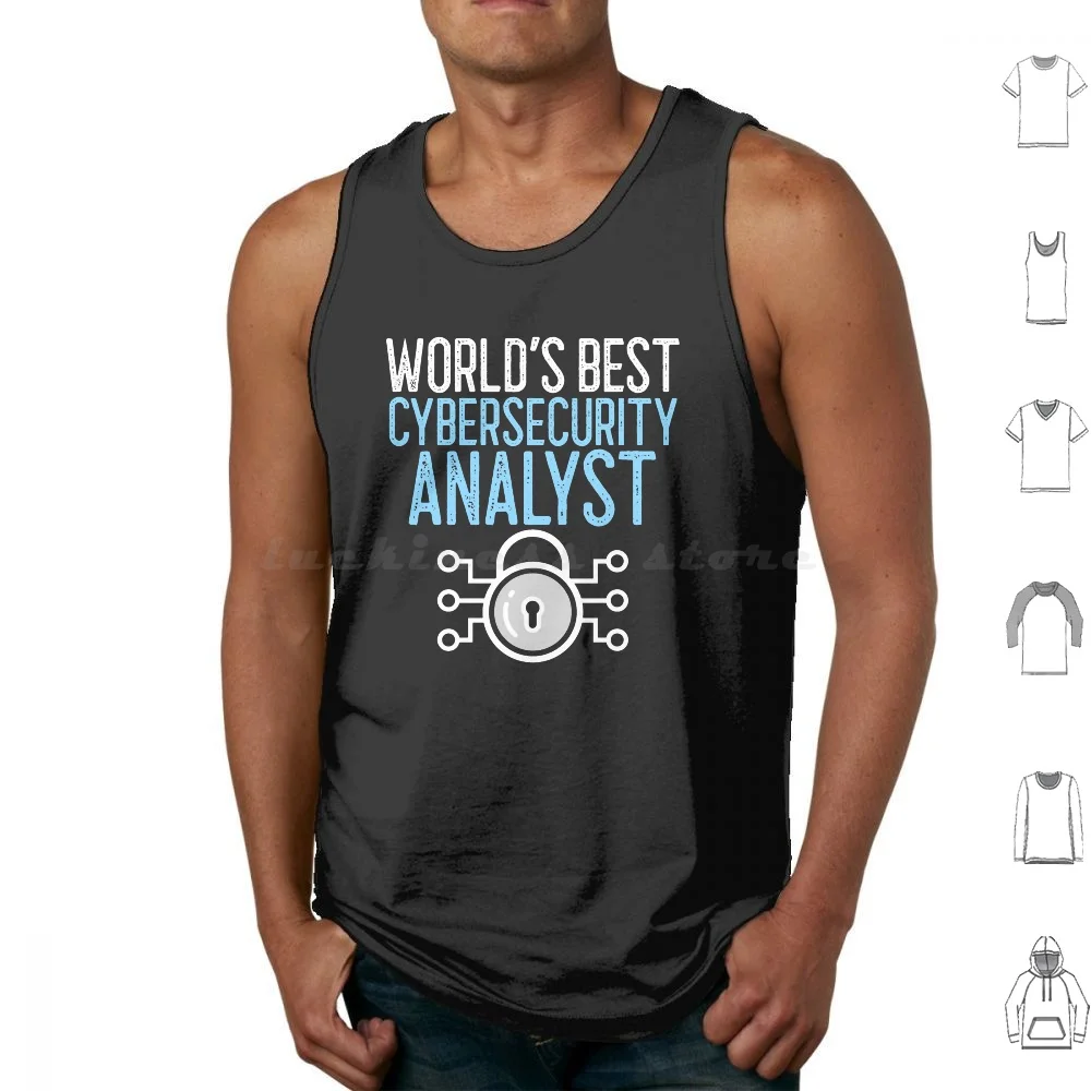 Le meilleur analyseur de sécurité cibernologique au monde, débardeur en coton imprimé, sécurité cibernétique, sécurité, pirater, infosec Nerd