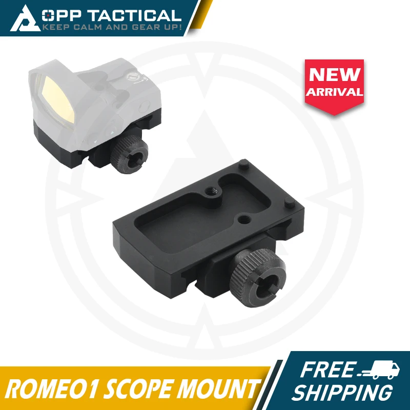 ROMEO1 Pistol Optics Mini Red Dot Sight Mounting Plate Base Aluminum Alloy