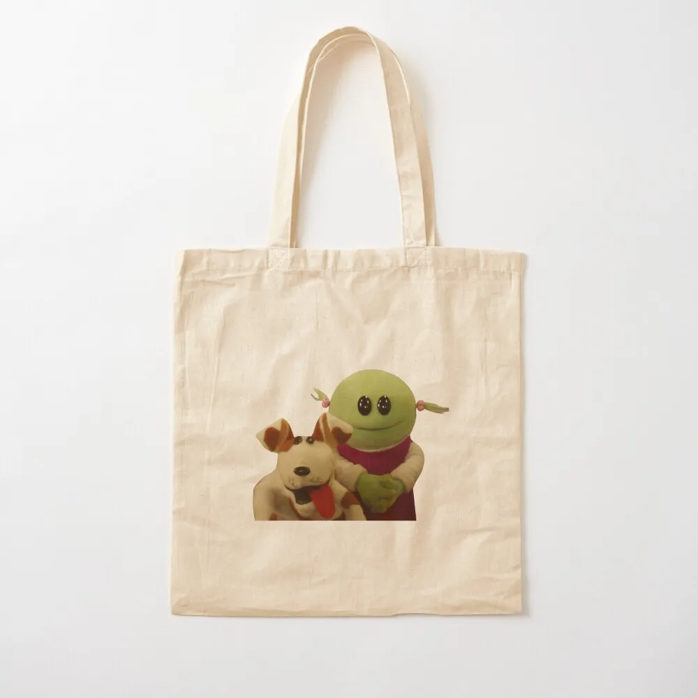 Nanalan Mona and Russer Tote Bag canvas tote bags reusable shopping bag Reusable bags Canvas Tote Bag