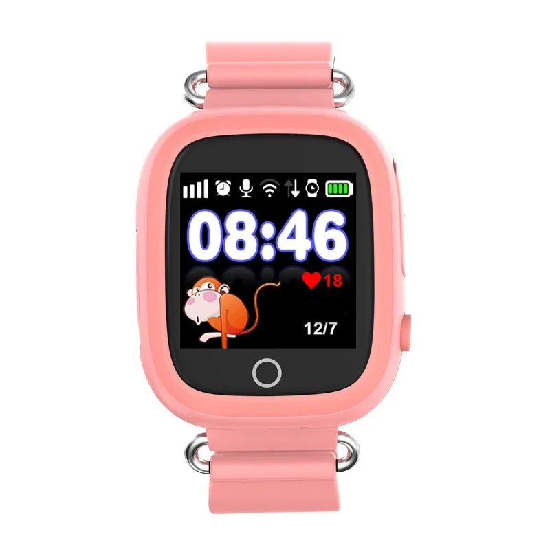 Smart Watch with Touch Screen for Children, Smart Bracelet, Dual SIM Card, Tracking Device, Cute Boy and Girl, WiFi