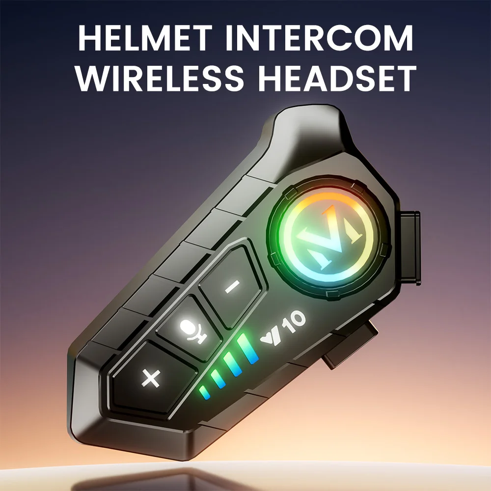 

Мотоциклетный шлем, Bluetooth-наушники, гарнитура для езды на мотоцикле, беспроводная гарнитура с микрофоном