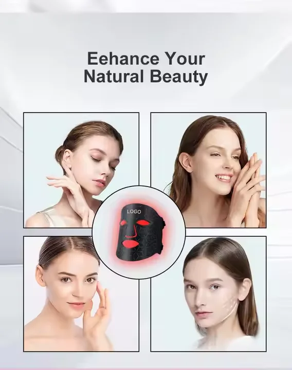 Handheld silicone LED face mask (listing 6425), view 6