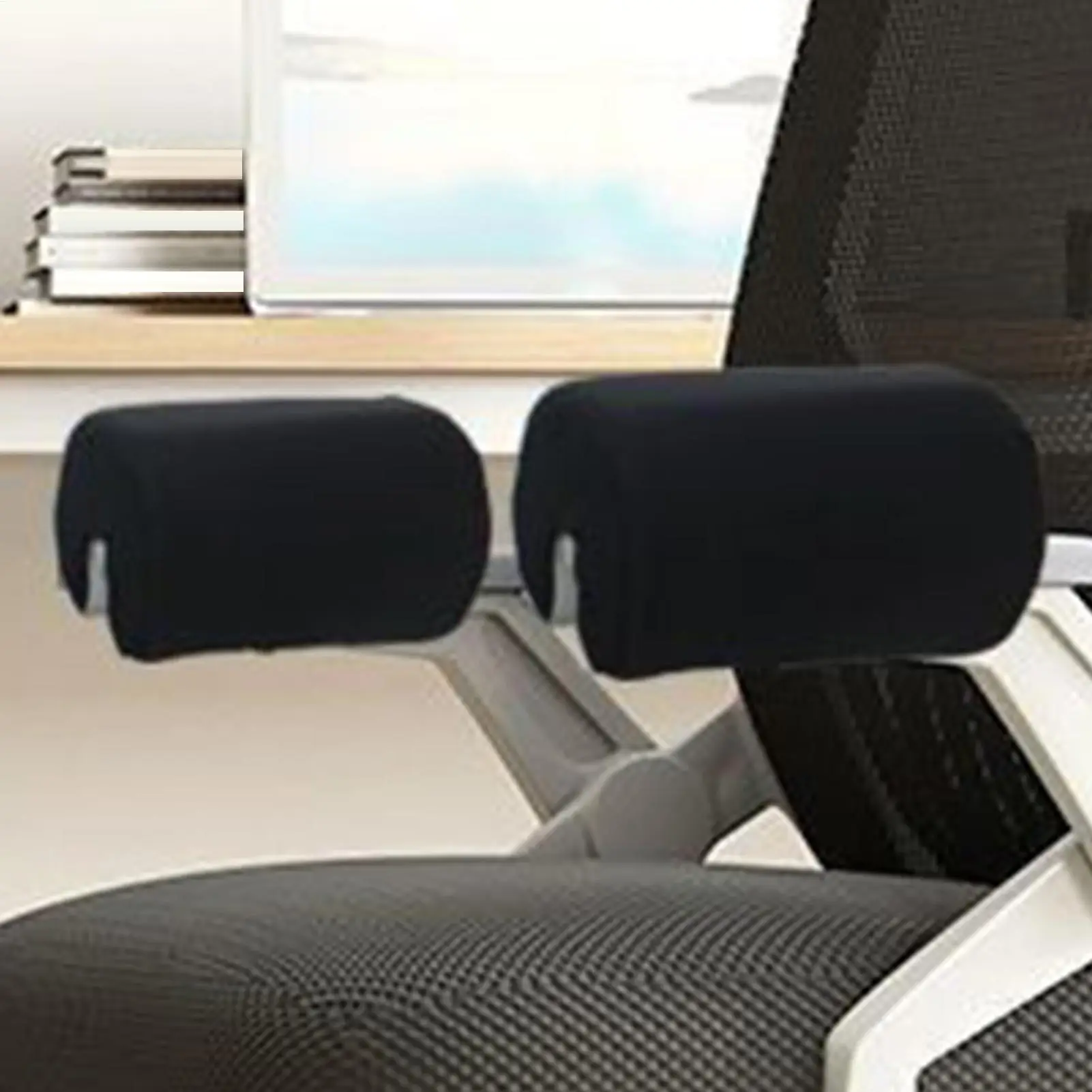 Anti-Slip Ergonomic Armrest Pads,Office Chair Cushion for Elbow Forearm Pressure Relief Universal Washable Arm Cushion