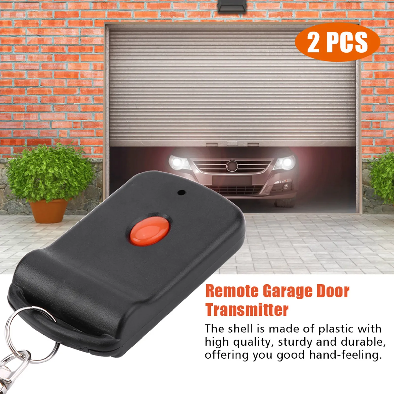 2 Pcs Mini Garage Door Remote Garage Transmitter for MultiCode 3060 300mhz 3089 4120 Linear Garage Door Transmitter
