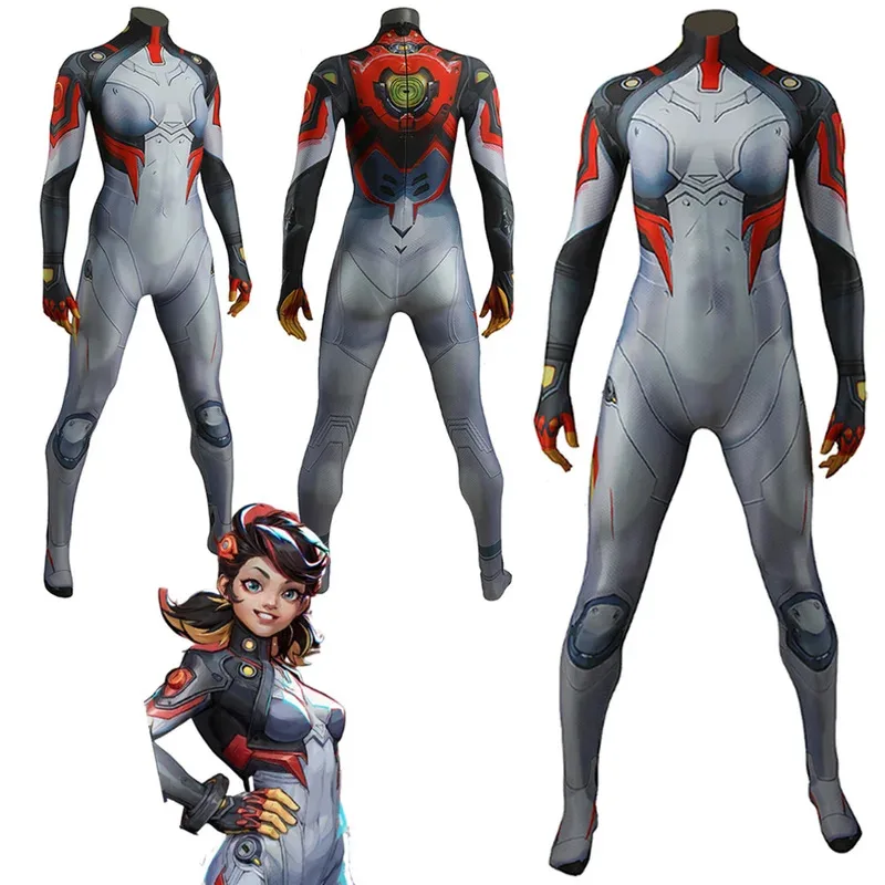 Peni Parker-ropa de fantasía para mujer, mono, disfraz de juego Rival, disfraz de mujer adulta, trajes de fiesta de fantasía yj4k
