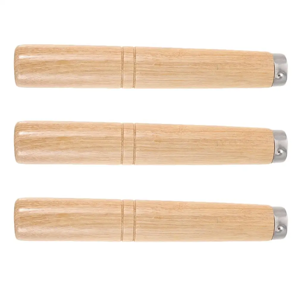 

3 Pcs Frying Pan Spatula Handle Detachable Wooden Handles Universal Replacement