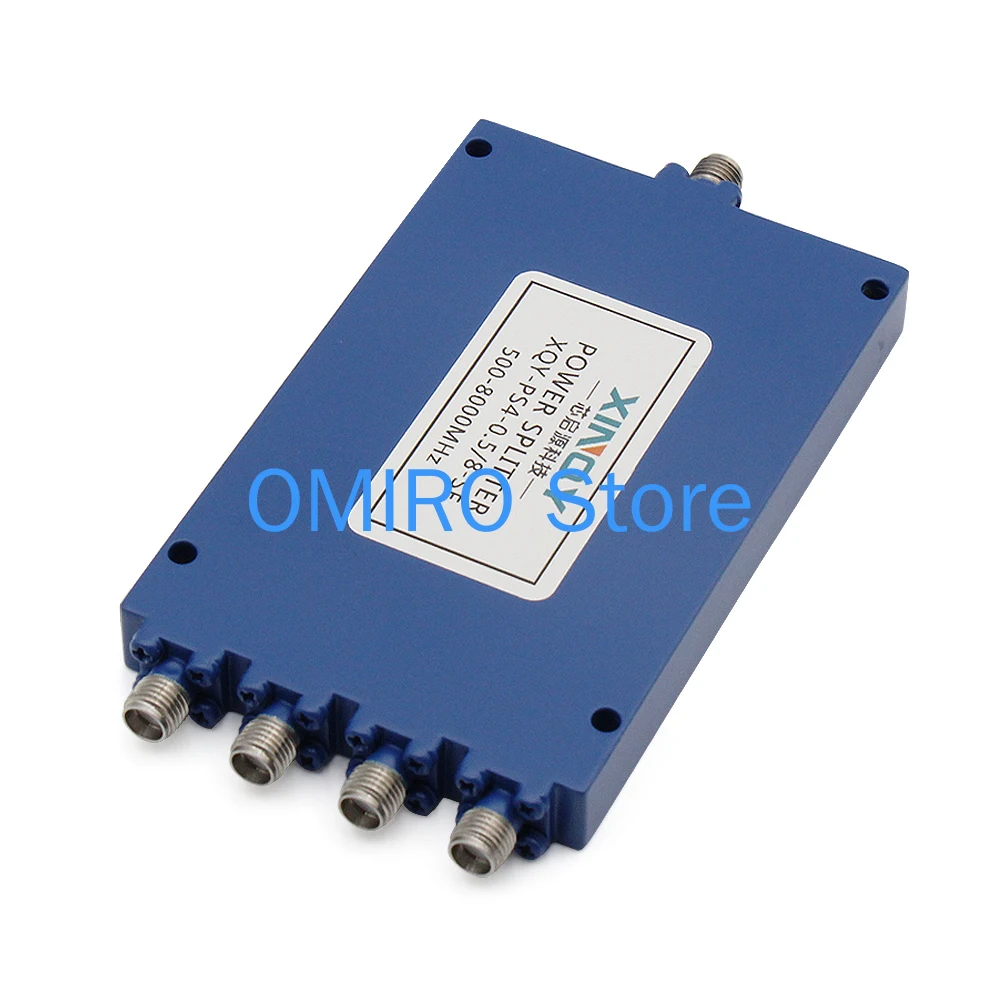 SMA Power Generator Four Channel RF Splitter 8g ~ 5