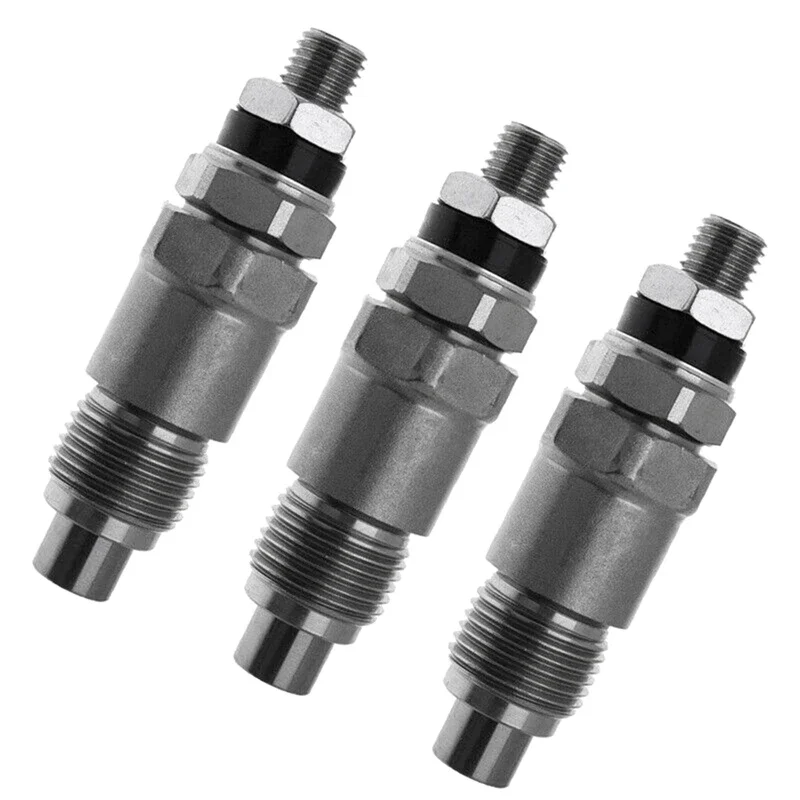 MSparts 3pcs Fuel Injectors Nozzles SBA131406330 131406330 for Shibaura S723 Perkins 103.10 Engine Replace Accessoris